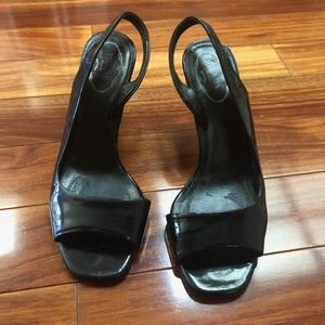 Parada - Made in Italy - Black slingback shoes